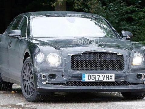 外观向欧陆GT看齐！新一代宾利飞驰原型车路试中