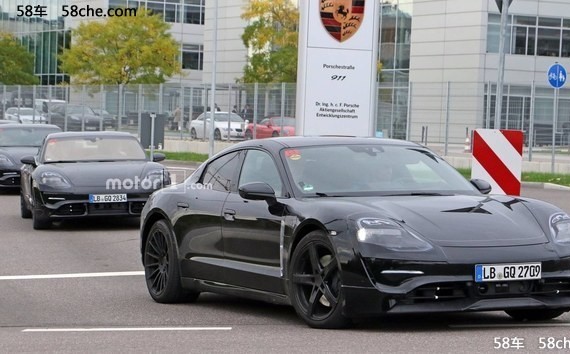 保时捷Mission E量产版谍照 纯电动轿跑