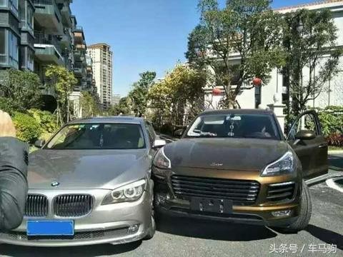 众泰SR9与宝马7系的对撞，为何宝马的损伤程度远大于SR9呢？