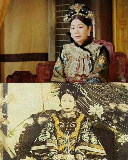 被奚美娟慈禧惊到但年轻的她和慈禧这张年轻照才像到极致