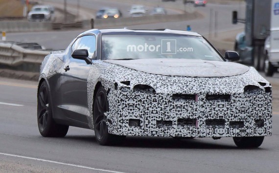 雪佛兰新款科迈罗谍照 或2018年初亮相