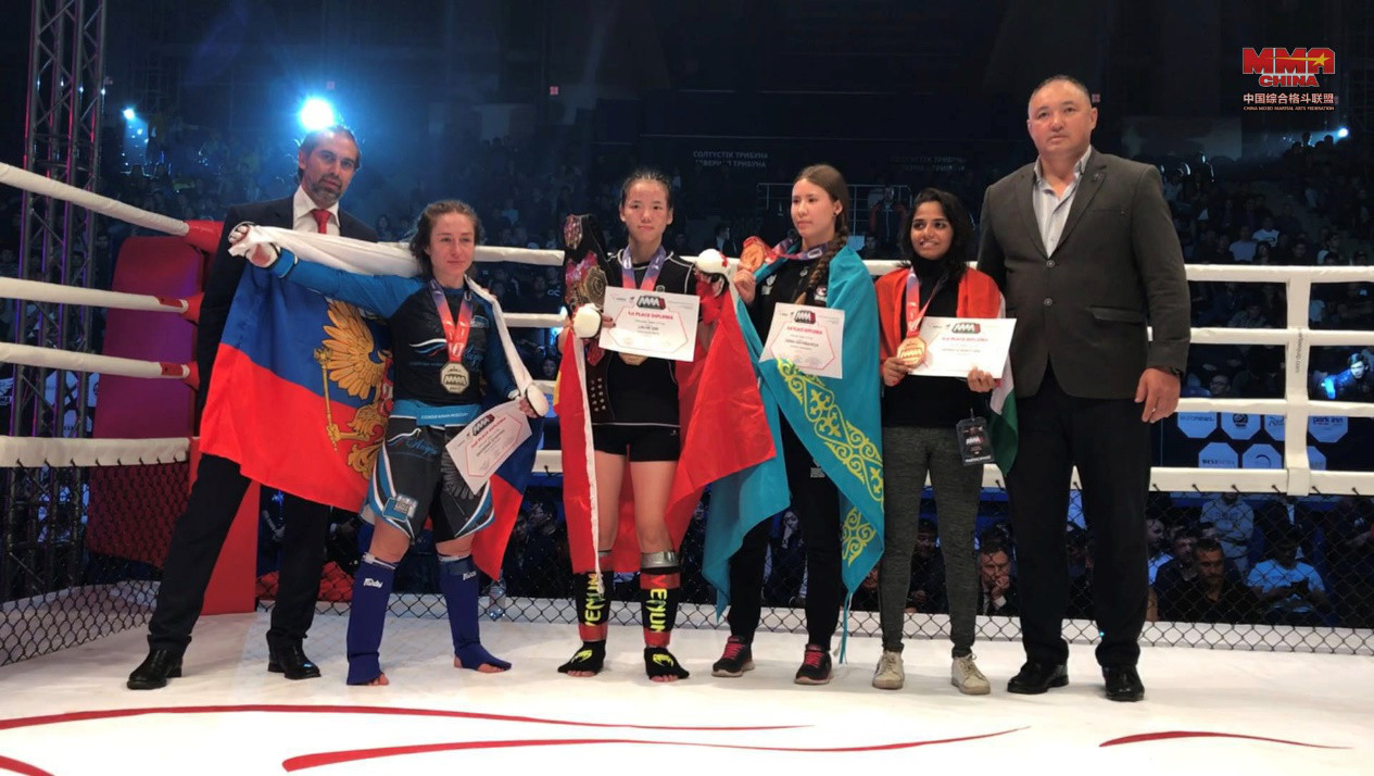 mma世锦赛中国1金2铜创历史,林荷琴终结俄罗斯女汉子