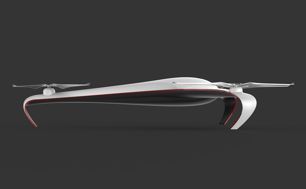 写在品牌基因里的特斯拉概念无人机