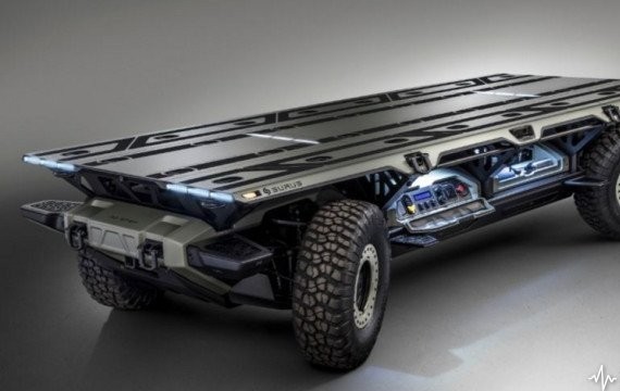 通用展示最新氢燃料电池汽车平台 SURUS已经追上电力驱动一个身位