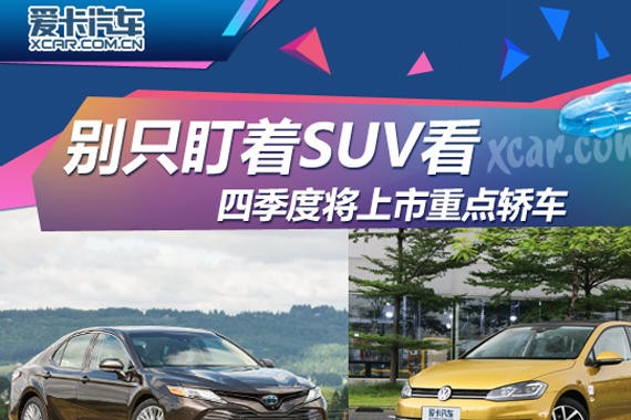 别只盯着SUV看 四季度将上市重点轿车