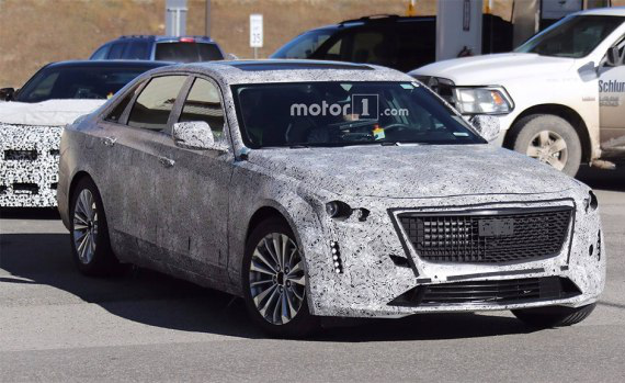 造型更运动 新款凯迪拉克CT6谍照曝光