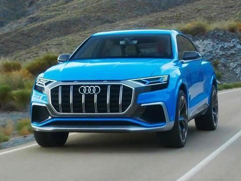 首台奥迪Q8上路，做到极致的豪华，内饰太梦幻