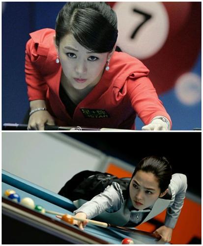 美翻了! 潘晓婷车侑蓝全方位对比, 这样的女神岂能不爱