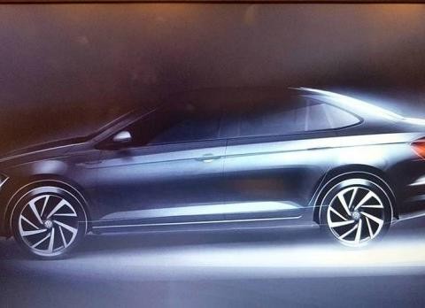 2018年1月亮相 大众Virtus预告图