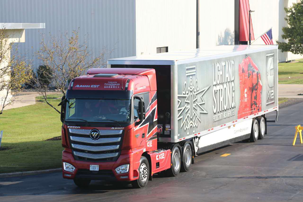 福田汽车美国发现之旅:中国超级卡车远征美利坚!-新浪汽车
