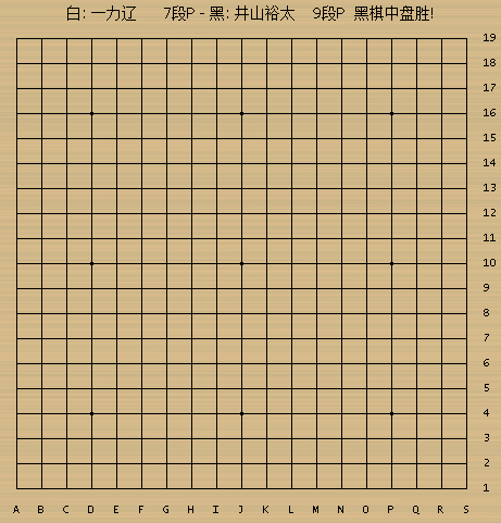井山裕太、一力辽“十番棋”打响 天元战首局仍是“力不能攀山”