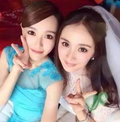 刘亦菲给张靓颖当伴娘,唐嫣给杨幂当伴娘,只有她能让韩雪当伴娘