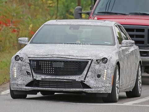 外观调整 新款凯迪拉克CT6谍照曝光