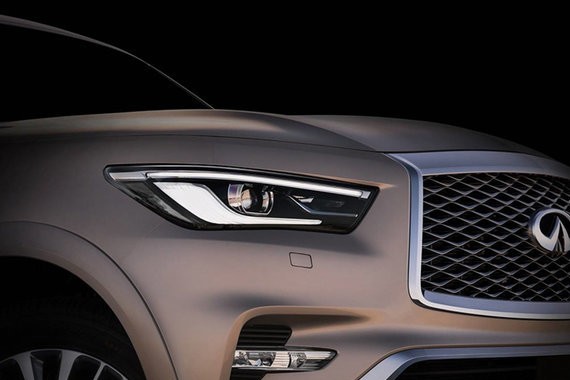 全新英菲尼迪QX80预告图 11月14日发布