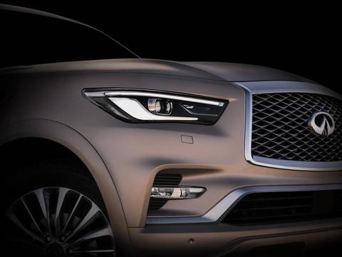 11月14日迪拜亮相 英菲尼迪全新QX80预告图