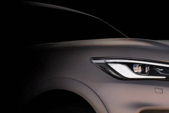 11月14日迪拜亮相 英菲尼迪全新QX80预告图