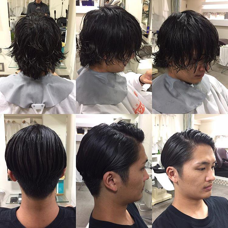 男生纹理烫发发型，这样烫的发型好打理多了