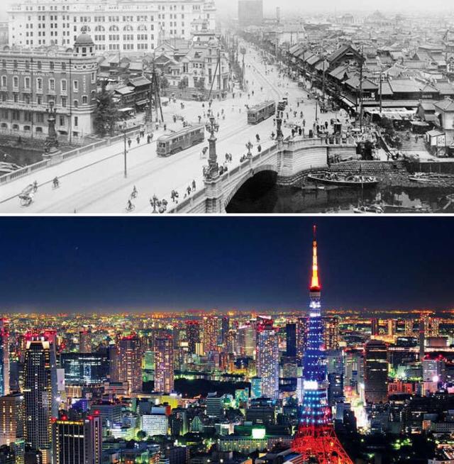 各大城市今昔对比!中国变化神速,纽约基本不变!