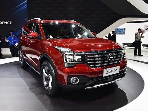 国产车广汽传祺GS7，5座的GS8