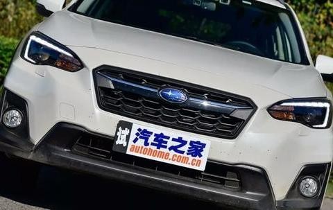 进口SUV斯巴鲁XV的测试