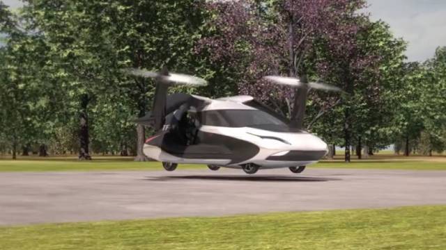 飞上天,一起开车肩并肩