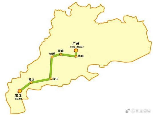 以后去粤西,可坐高铁了