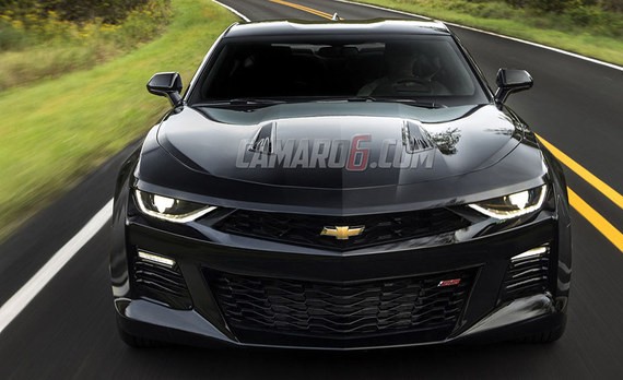 雪佛兰新款科迈罗渲染图 外观锐利激进