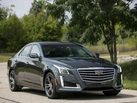 这科技感和轿跑座椅，有档次 2017凯迪拉克CTS 豪车也一般！