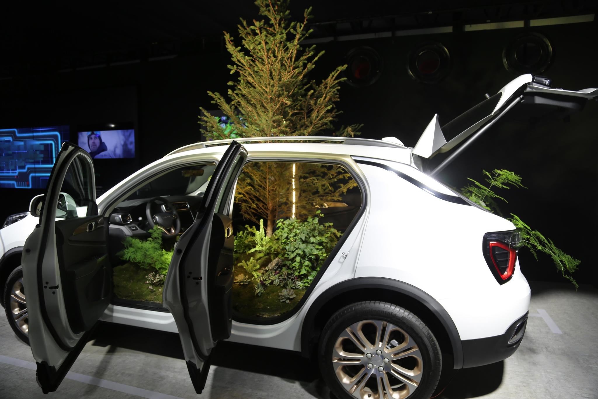 北欧森林,领克01准量产车,2017苏州车展实拍!