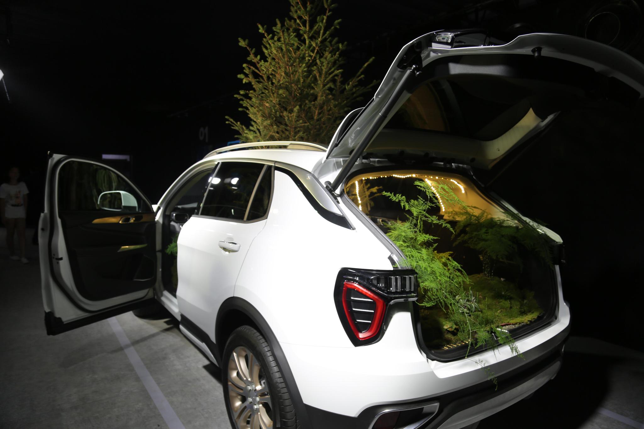 北欧森林,领克01准量产车,2017苏州车展实拍!