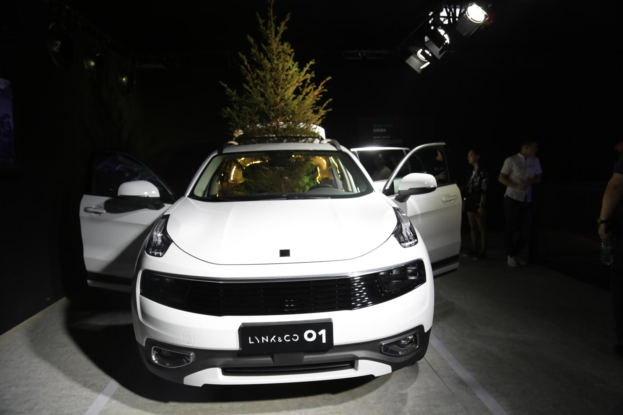 北欧森林,领克01准量产车,2017苏州车展实拍!