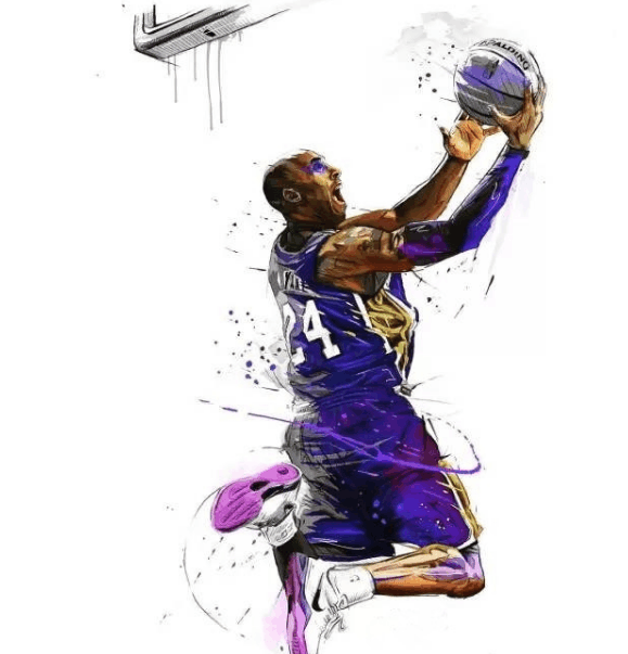 粉丝福利, 最值得珍藏的nba巨星手绘图!|科比|哈登