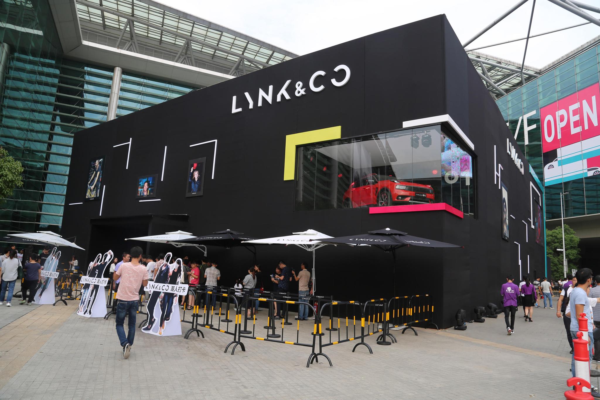 北欧森林,领克01准量产车,2017苏州车展实拍!