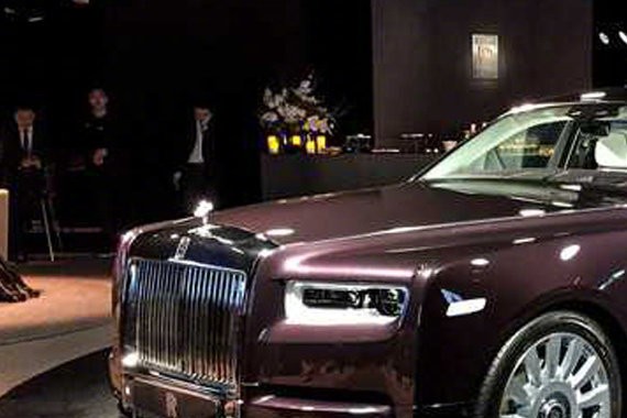 全新劳斯莱斯幻影上市 奢华与时俱进