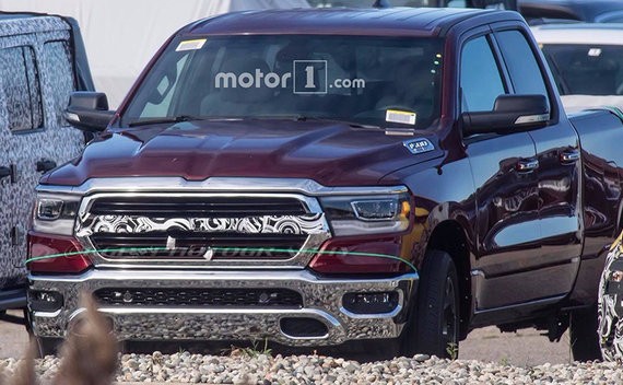 道奇全新Ram 1500谍照 2018年1月发布