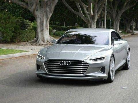 街拍奥迪A9, 一改低调形象, 霸气外露