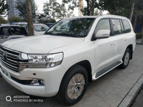 最新行情天津港陆地巡洋舰丰田酷路泽5700中东版17款