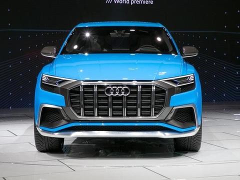 开门只需摸车标，完爆奔驰GLS！奥迪巨无霸挂牌上路