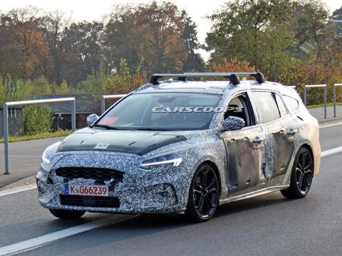 明年年初亮相 曝福特全新福克斯ST旅行版谍照