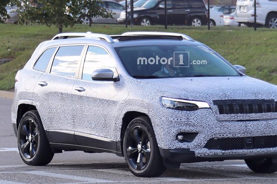 新款Jeep自由光谍照曝光 或底特律亮相