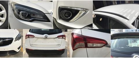 别克新款昂科威申报图 新前脸/换装9AT