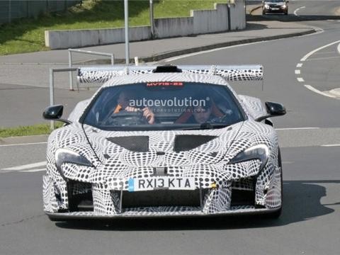 或采用混动 疑似迈凯伦P15谍照曝光