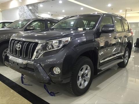 17款进口霸道4000中东版车身稳定VSC防侧滑平面陆地测试