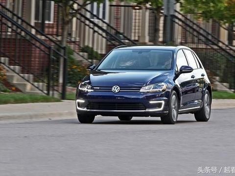 大众 首款纯电动汽车 2017大众E-Golf电动车 充电1小续航240公里