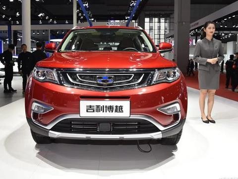 2018款吉利-博越，外观年轻，内饰比宝马还豪华，仅售9.88万元