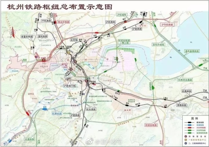 杭州火车西站位置定了,亚运会前建成!今后温州