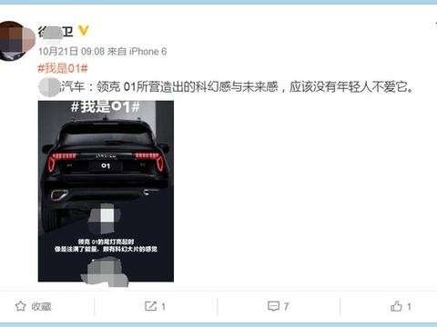 领克01的豪华主要在高科技？意思就是买智能设备送台车？