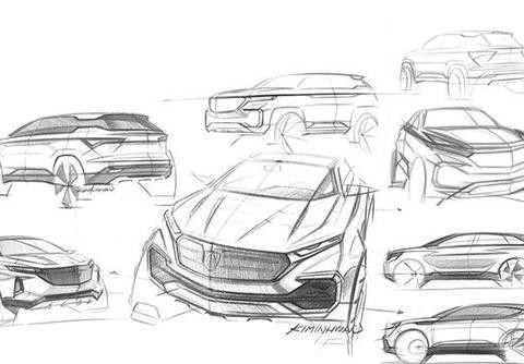 宝骏全新SUV预告图被曝光 将亮相广州车展