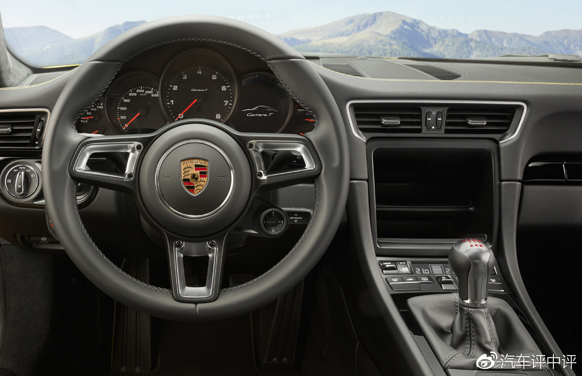 专注轻量化!保时捷发布手动挡911 carrera t,美国售价不到70万!