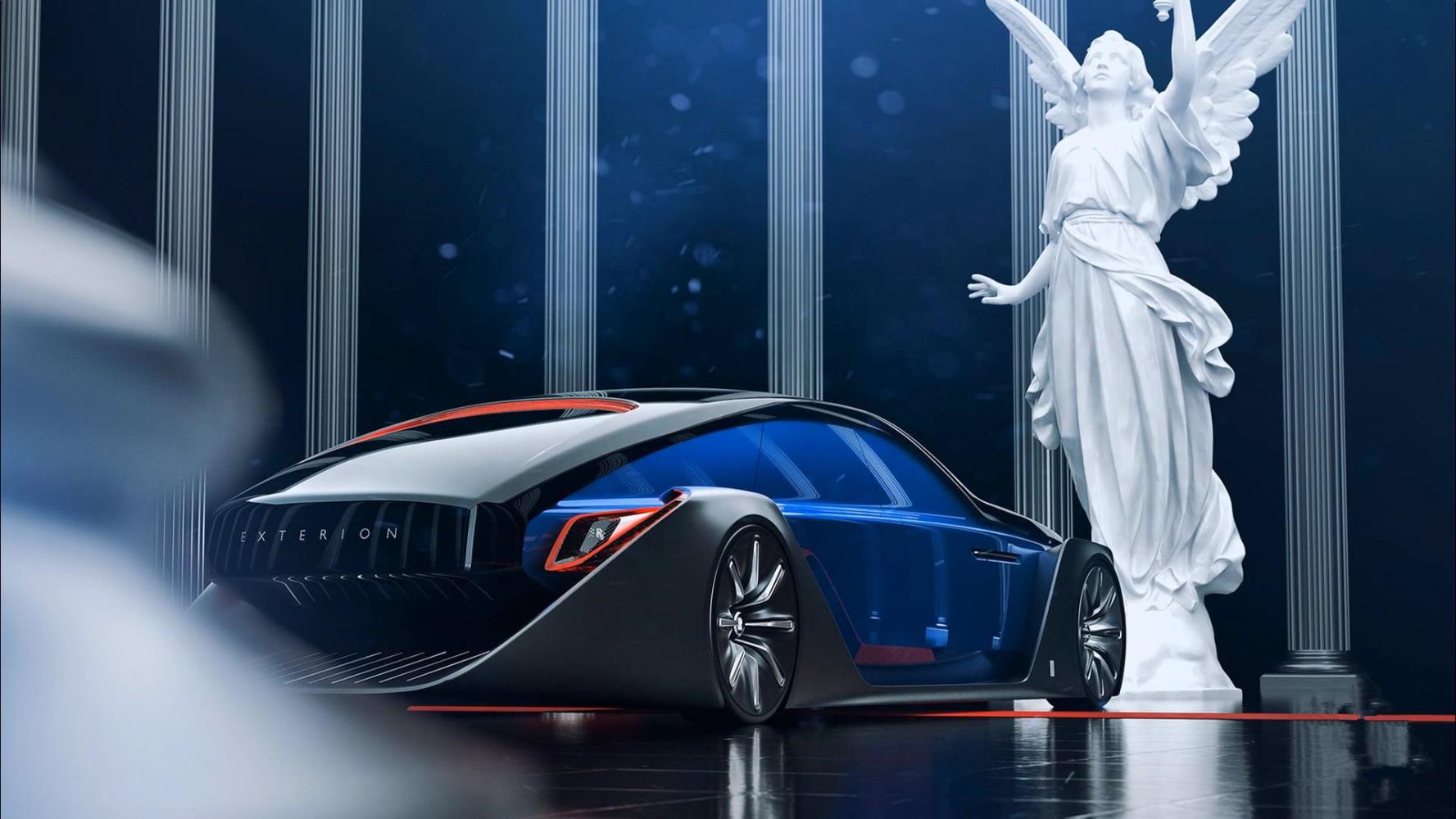 劳斯莱斯概念汽车,锂电池驱动科幻感十足售价千万能否买到